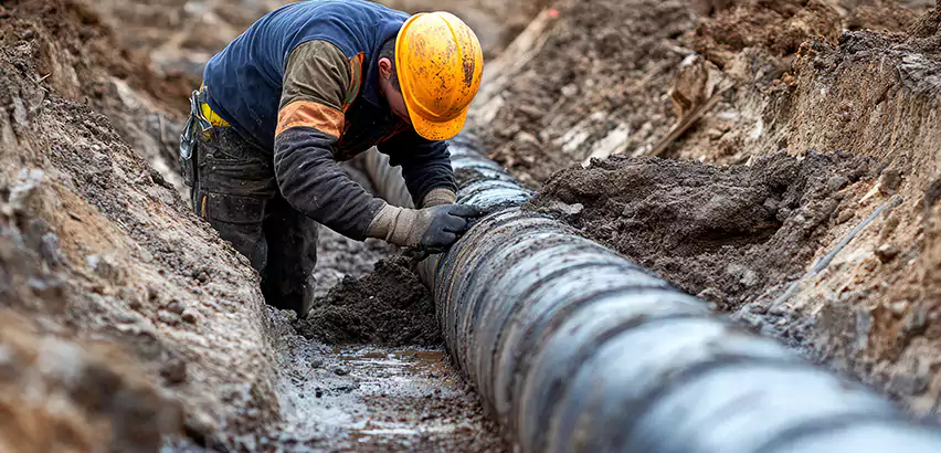 Sewer Replacement in Hampton