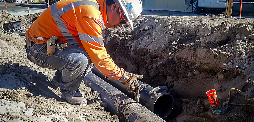 Professional Underground Pipe Repair Services in Hampton, VA.